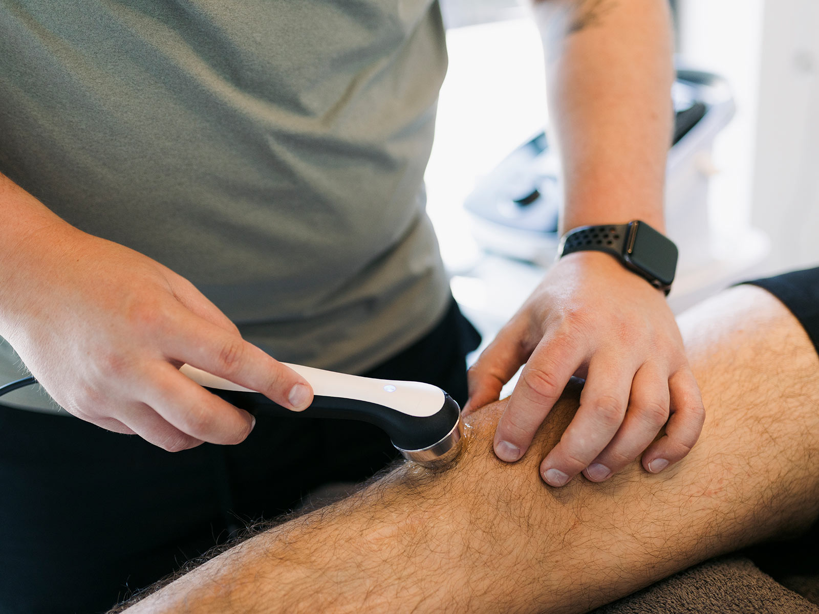 Physiotherapie am Knie