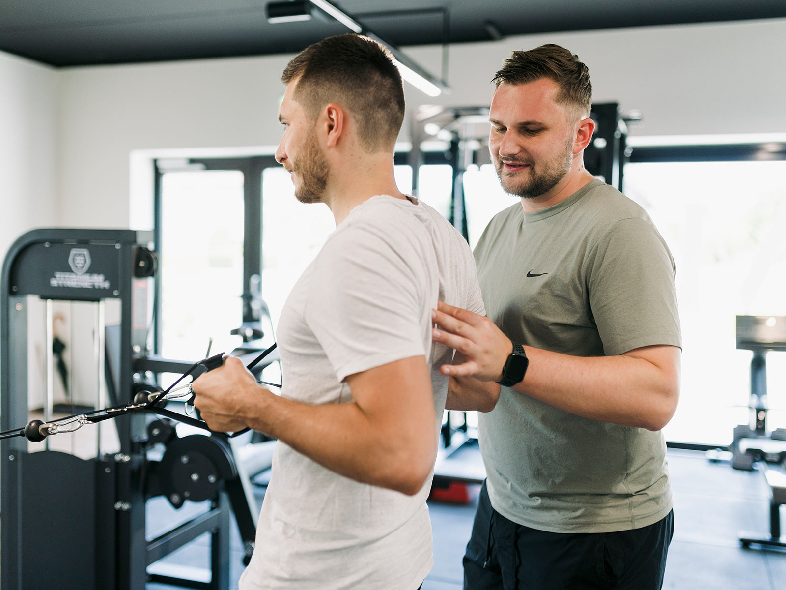 Physiotherapie Training Rücken
