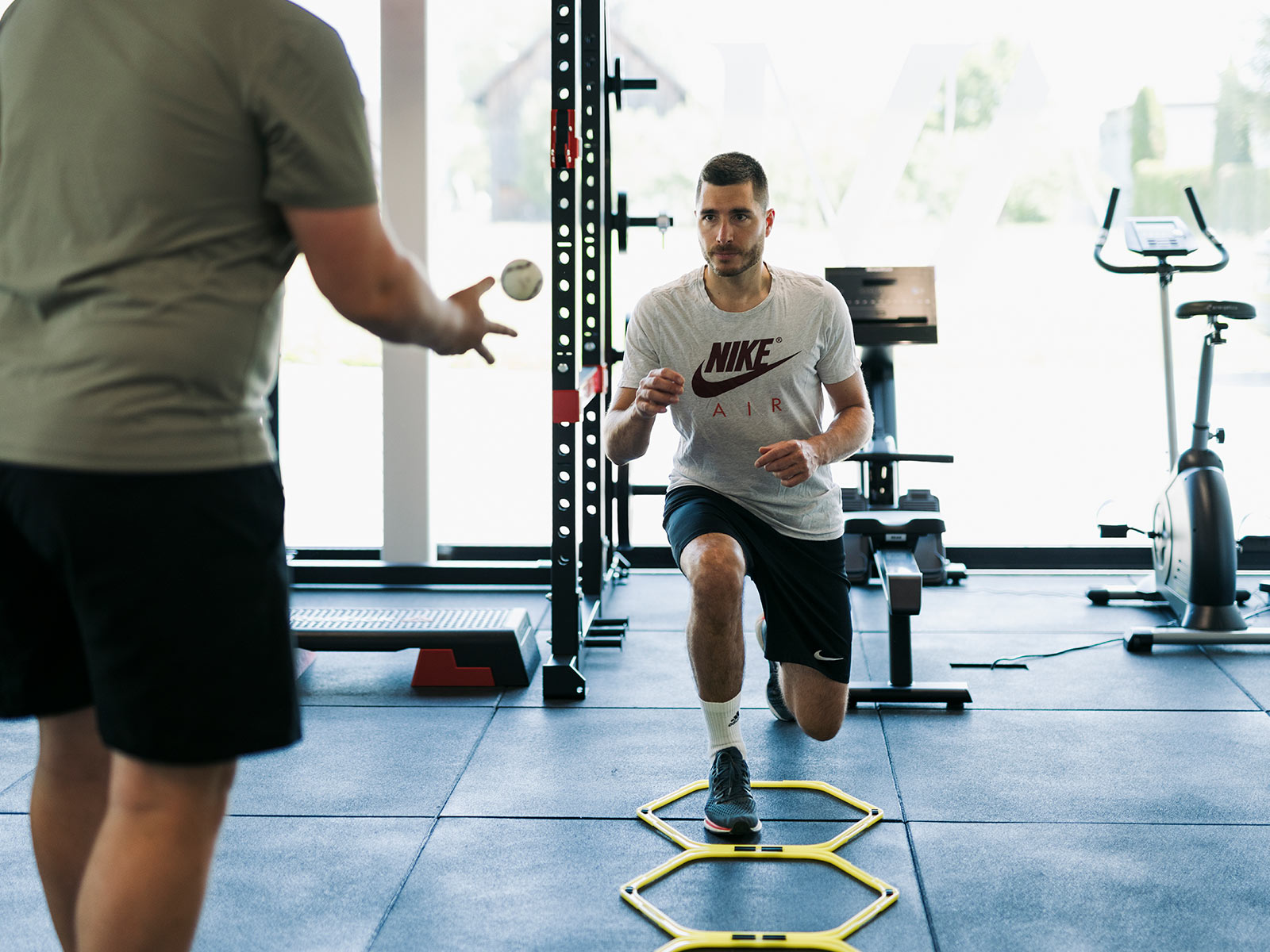 Physiotherapie Training des Gleichgewichts